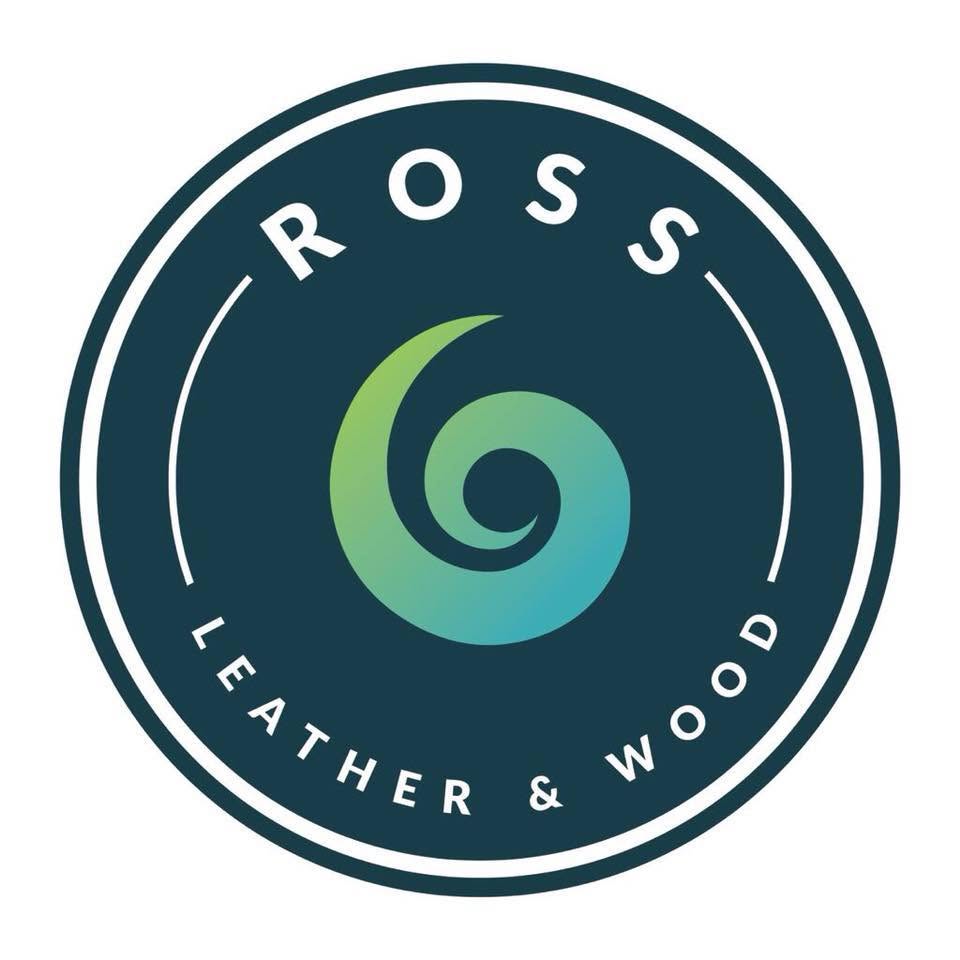 Ross Leather and Wood logo