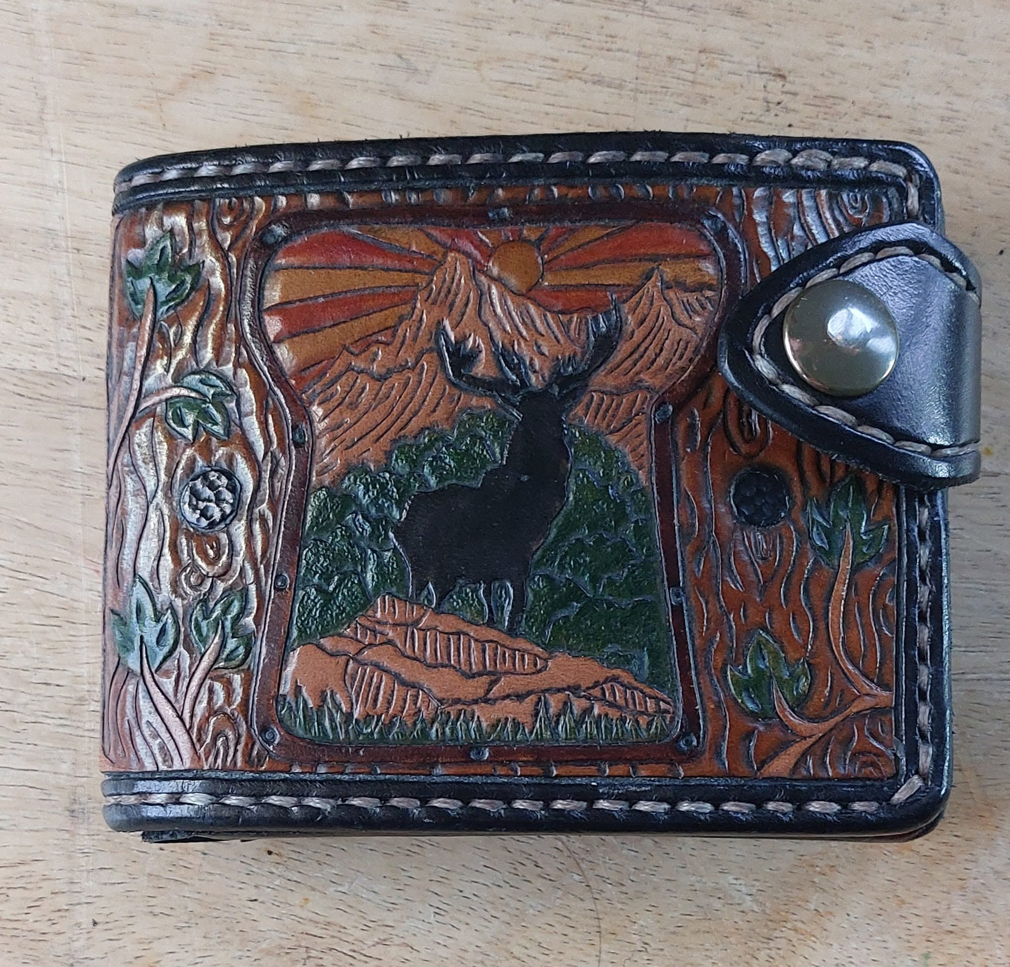 Highland landscape wallet